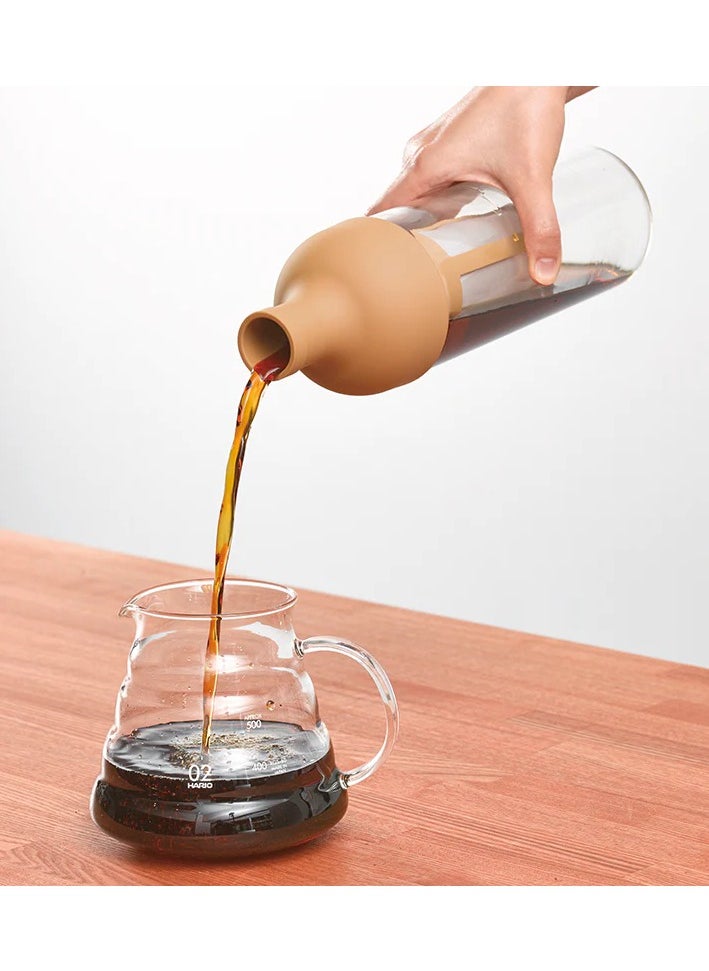 Hario - Filter-in-Bottle Cold Brew Maker, 700 ml - Mocha - Image 1