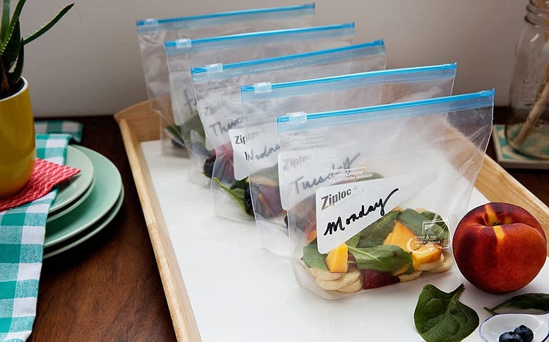 JackshowShope Zip lock Pouches Zip lock Bag For Storage Freezer REUSABLE Zipper Bags Ziplock Bags For Fridge Storage Zip lock bags Medium 9X 10 2286cm X254cm 20 - Image 5