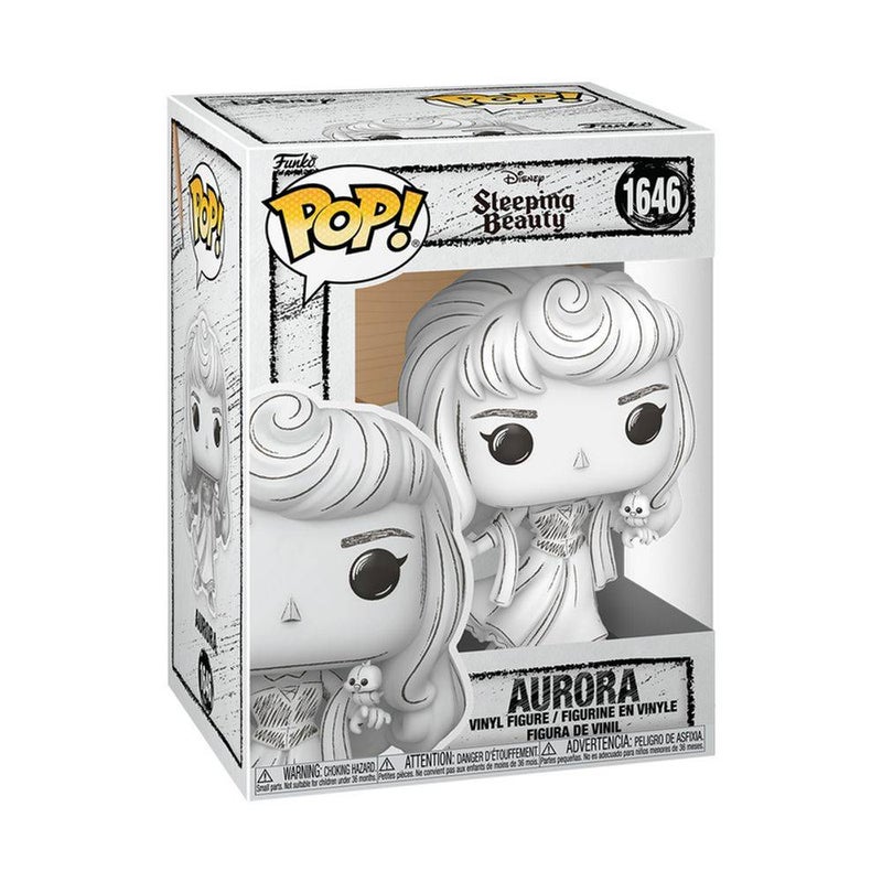 Funko POP! Disney Sleeping Beauty Aurora (Sketched Deco) Vinyl Figure (10.4 cm) - Image 1