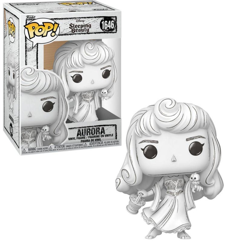 Funko POP! Disney Sleeping Beauty Aurora (Sketched Deco) Vinyl Figure (10.4 cm) - Image 2