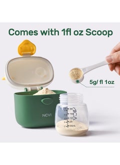 NCVI NCVI Baby Formula Dispenser On The Go, Formula Container to Go, Formula Holder for Travel, Outdoor Picnic with Baby Infant, Portable Container for Milk Powder, Snacks, Candy, Fruits  - Image 3