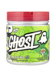 Ghost Ghost, Legend® All Out Pre-Workout, Warheads® Sour Green Apple, 15.9 oz (450 g)  - Image 1