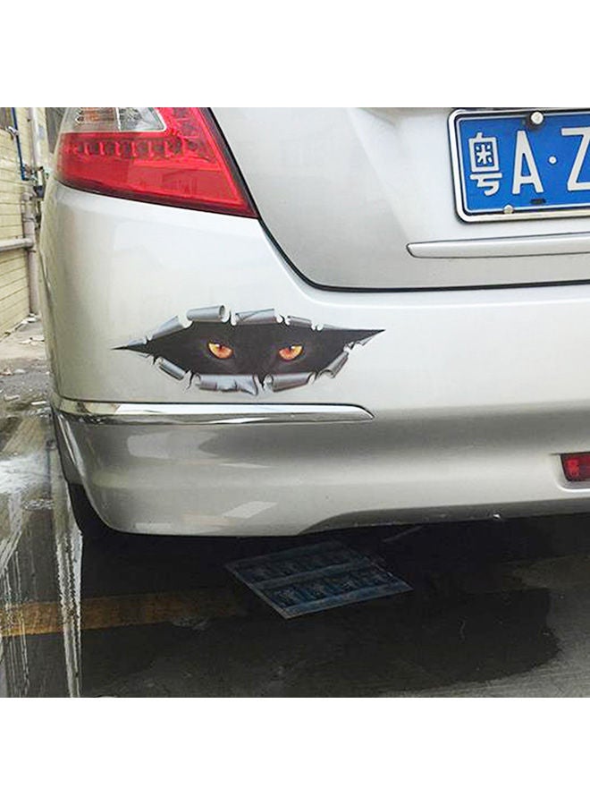 NIBEMINENT 3D Characteristic Digital Simulation Horrible Style Car Paper Sticker - Image 2