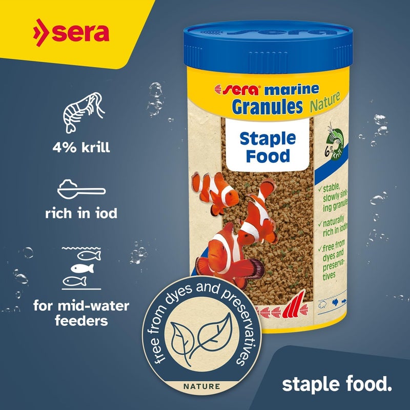 Sera Marin Granules - 250ml Marine Fish Food - Image 2