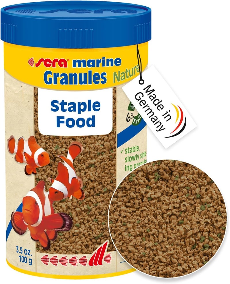 Sera Marin Granules - 250ml Marine Fish Food - Image 1