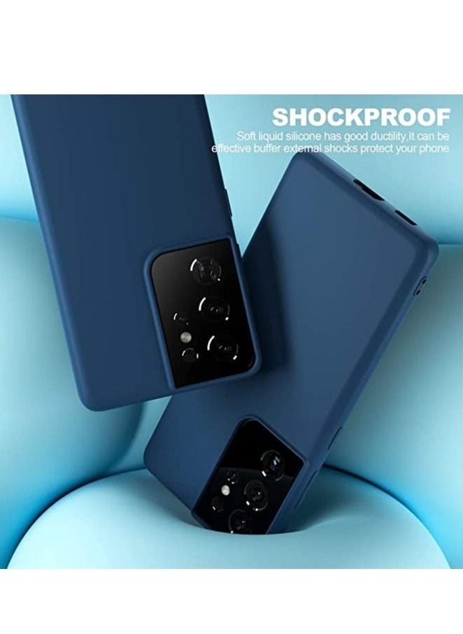 غطاء واقي ناعم من السيليكون لهاتف سامسونج جالاكسي S21 ألترا - Image 3