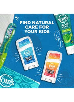 Tom's of Maine Aluminum-Free Wicked Cool! Natural Deodorant For Kids, Summer Fun, 1.6 Oz. (Pack Of 3) (Packaging May Vary)  - Image 5