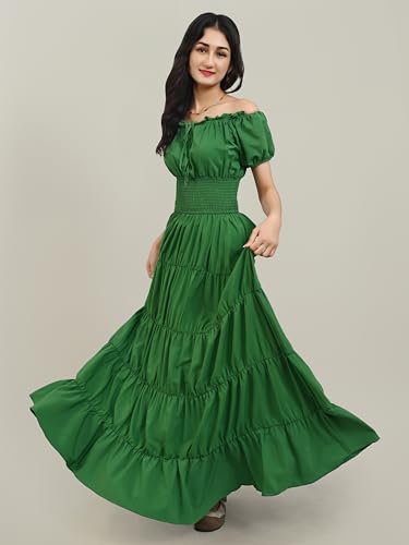 Zhitunemi Renaissance Costume Women Dress: Halloween Costumes Woman 2025 Renaissance Dresses - Halloween Party Theme Events Green 2XL - Image 3