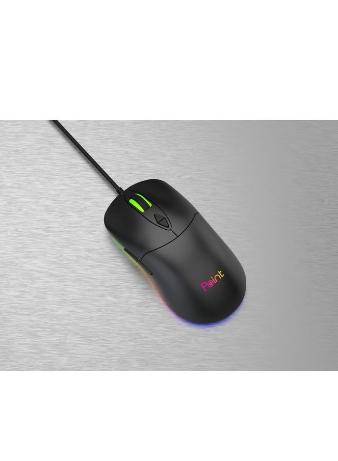 بوينت ماوس الألعاب Point PT-210 POINT مع إضاءة LED RGB - Image 2