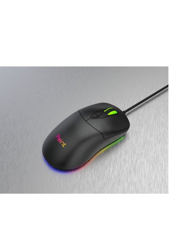 بوينت ماوس الألعاب Point PT-210 POINT مع إضاءة LED RGB - Image 3