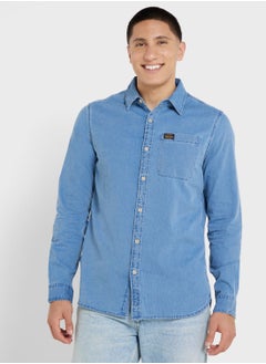 Logo  Denim Relaxed  Fit Shirt - pzsku/Z77B836EC70E967F8E3F9Z/45/_/1716207387/ebbb95d2-7ccc-4550-b921-b6aef98803b7