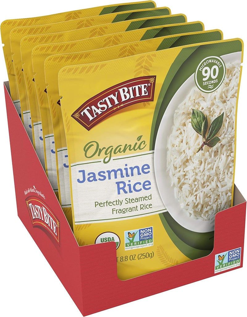 Tasty Bite Organic Jasmine Rice - 8.8 Oz - Image 3