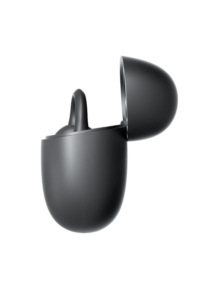 sanag Z37 Bluetooth Earbuds, 3.7g Ultra-Light, 40H Long Battery, Immersive Sound, Open-Ear Listening, Noise Cancellation, IPX4 Waterproof, Smart App Control, iOS And Android Black - Image 3