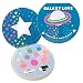 Expressions Galaxy Love Glisten Glitter Makeup Palette 10 Color Eyeshadow Blush Novelty Beauty Set FoldOut Compact with Mirror Washable NonToxic Gift for Girls Kids - Image 2