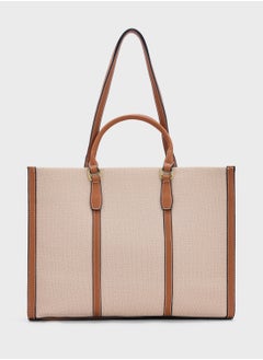 ELLA Color Block Large Tote Bag  - Image 1