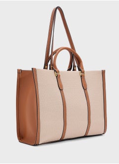ELLA Color Block Large Tote Bag  - Image 3