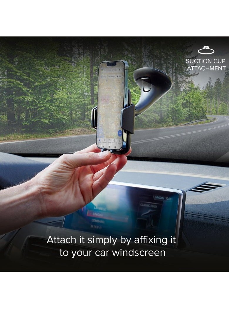SBS SBS Freeway Smartphone Car Holder for Windshield and Dashboard  - Image 4