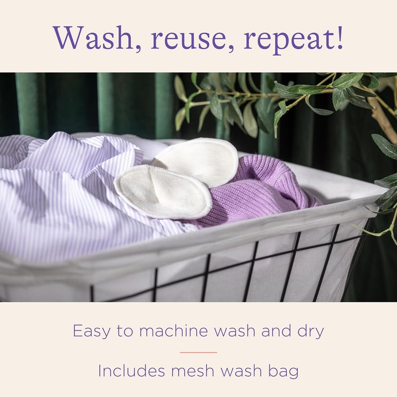 Lansinoh Washable Nursing Pads - 10 Count - Image 5