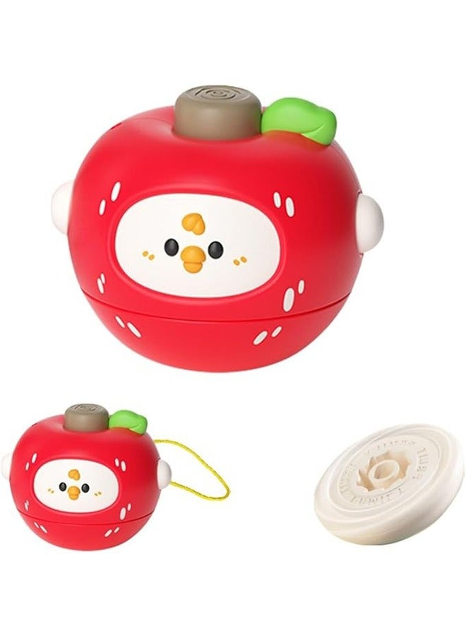 Fruit Spin Top Battle Toy Series - Interactive Learning Gifts for Kids & Parents - Toddler Friendly Activities - Birthday Party Favorites  - Image 1
