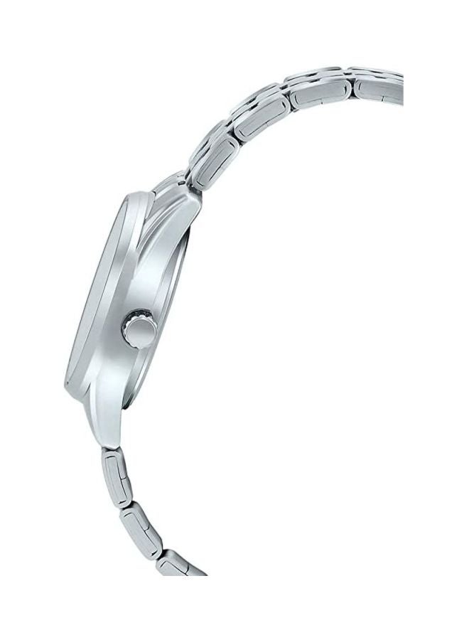 كاسيو ساعة يد إنتيسر كوارتز بعقارب طراز LTP-1335D-1A2VDF مقاس 30 مم - لون فضي نساء - Image 3