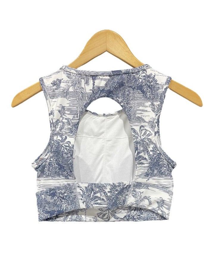 TAVI AGILITY BRA NAVY TROPIC TOILE - Image 2