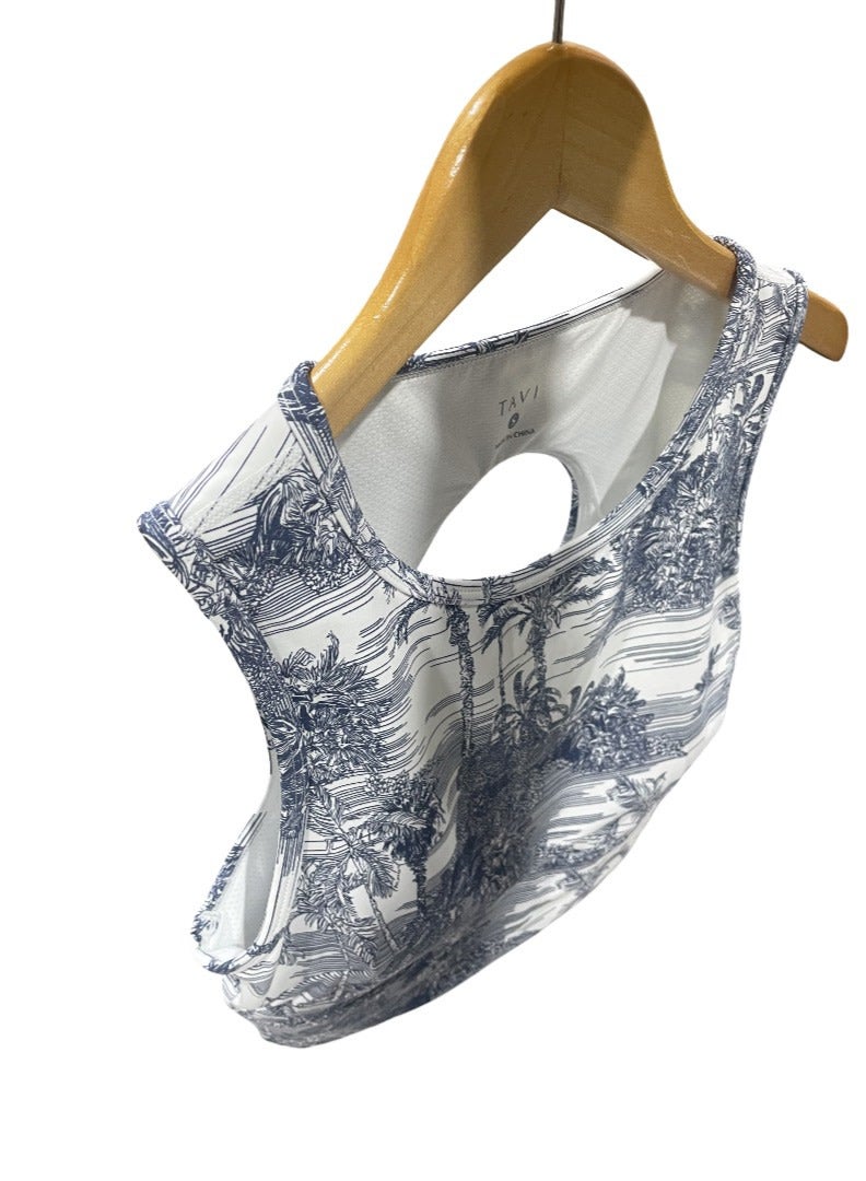 TAVI AGILITY BRA NAVY TROPIC TOILE - Image 3