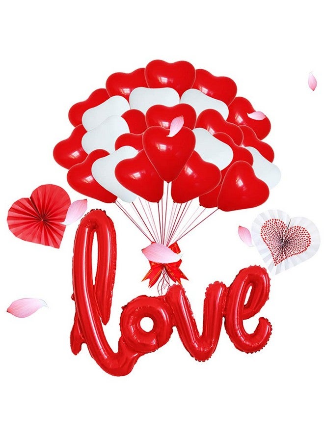 بيشيدا بالونات كبيرة من رقائق الحب الحمراء، لافتة مقاس 42 بوصة، بالونات مايلر من رقائق الفويل، قابلة لإعادة الاستخدام صديقة للبيئة لحفلات الزفاف وحفلات الزفاف والذكرى السنوية وحفلات الخطوبة - Image 5
