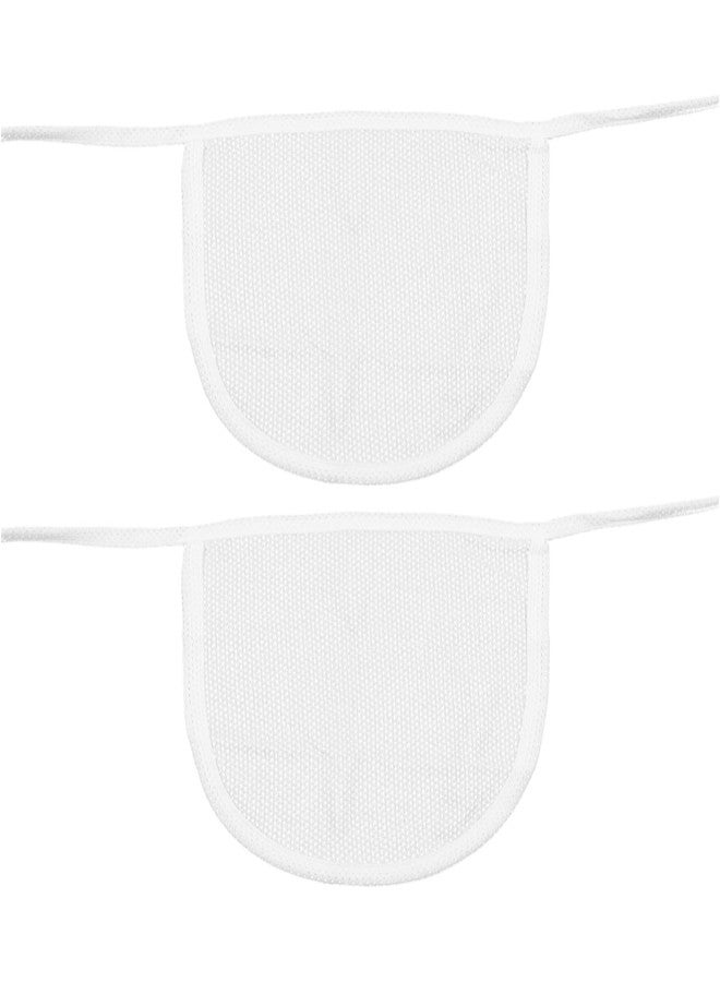 klarako Neck Trachea Cover 1 Set 2pcs Neck Stoma Protector Guards Breathable Dust Proof Laryngectomy Tracheostomy Wound Protect Clothes - Image 1