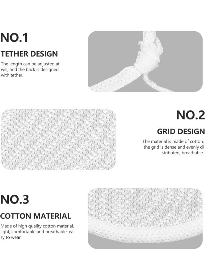 klarako Neck Trachea Cover 1 Set 2pcs Neck Stoma Protector Guards Breathable Dust Proof Laryngectomy Tracheostomy Wound Protect Clothes - Image 2