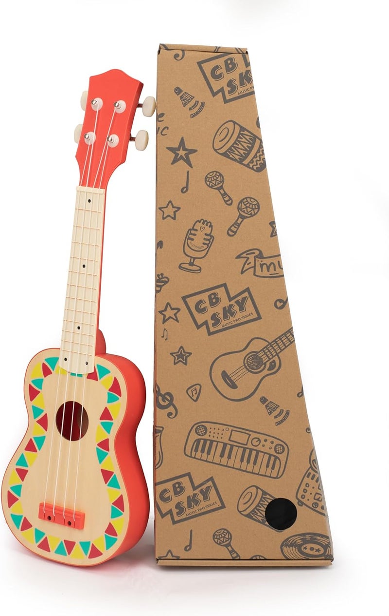 CB SKY Soprano Ukulele 21"/53cm for kids, beginners and students (Totems) - Image 1