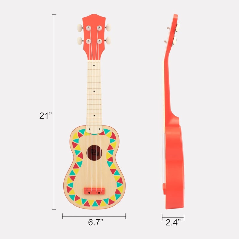 CB SKY Soprano Ukulele 21"/53cm for kids, beginners and students (Totems) - Image 4