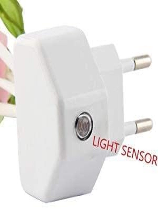 PORMONO Magic 3D LED Night Lamp with Plug Smart Sensor auto On/Off and Color Change Mushroom Flowers Beautiful Illumination Home Decoration Lights for Bedroom Corridor (Multicolour) (Set of 2) - Image 5