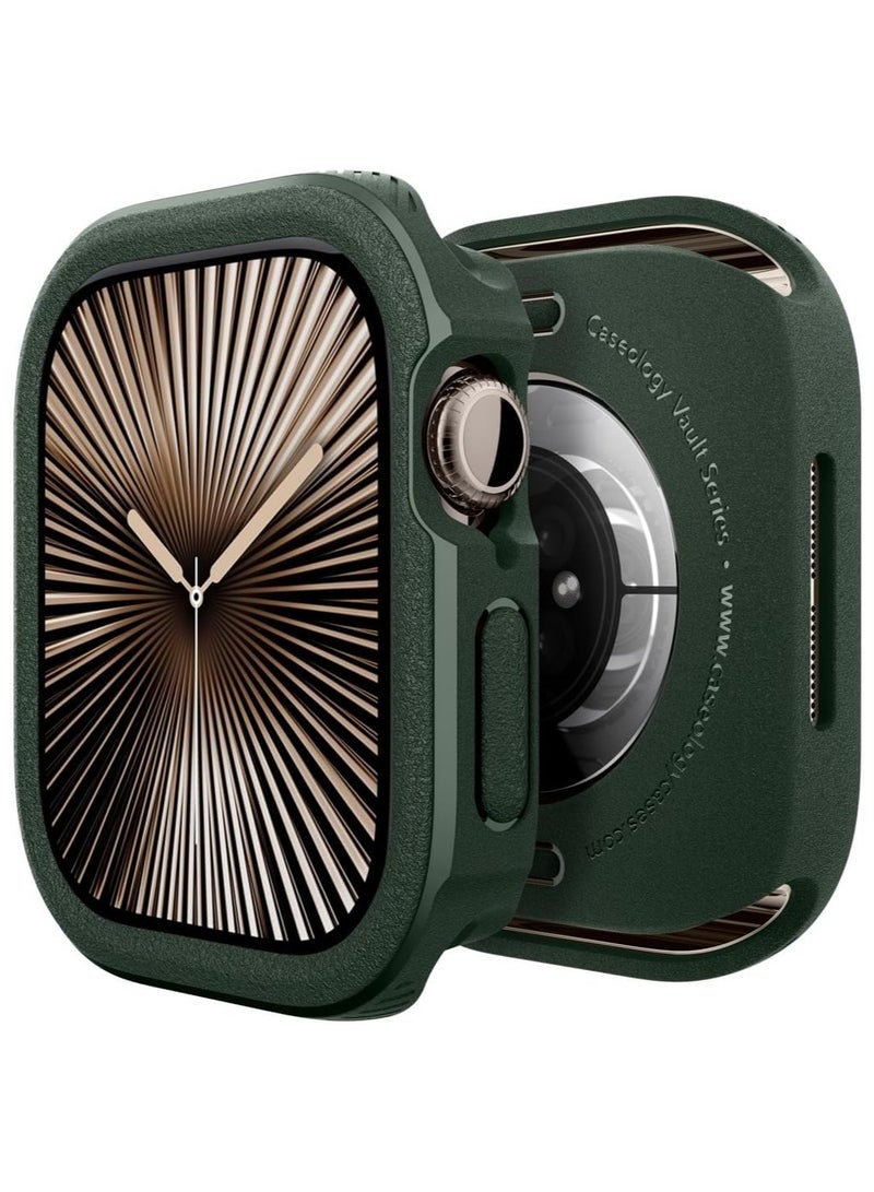 Caseology Vault for Apple Watch Series 10 (42mm) Case Cover (2024) - Midnight Green - Image 1