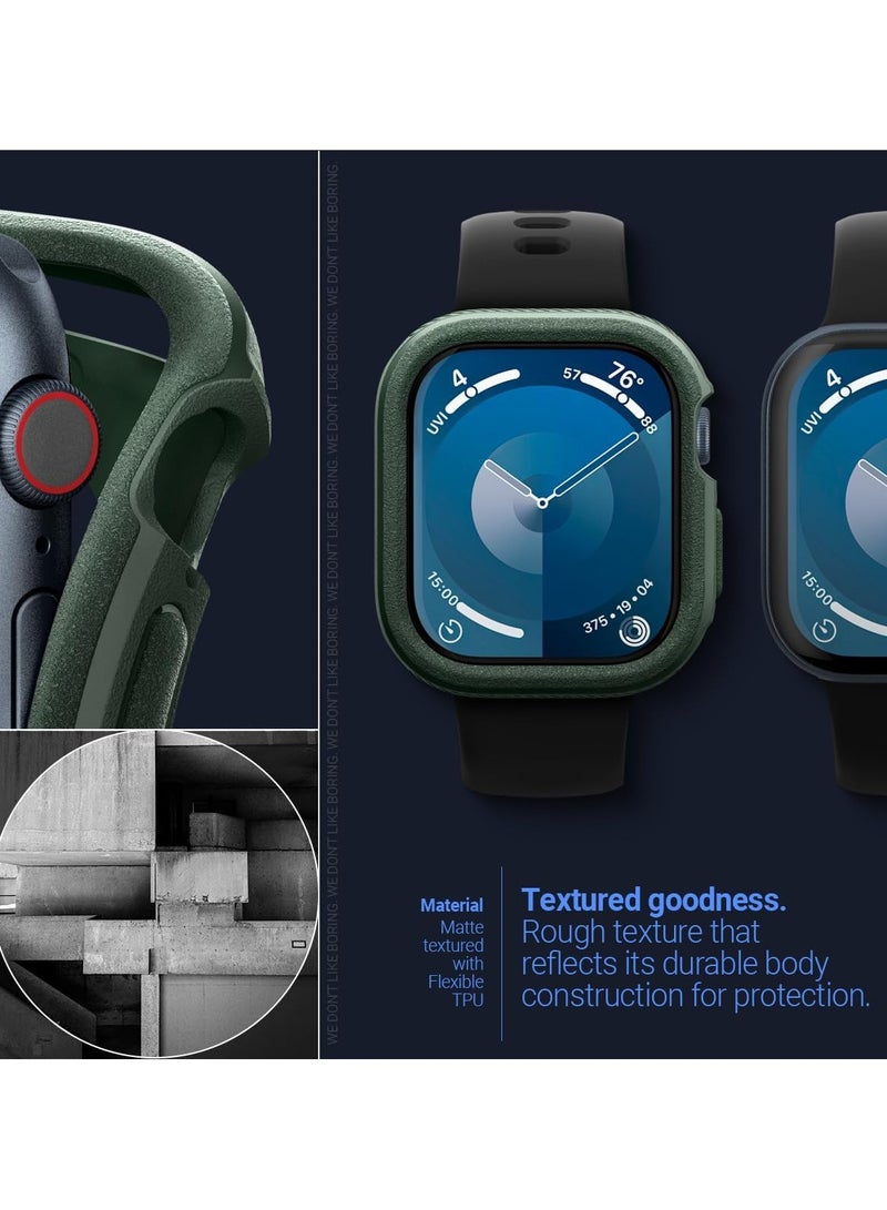 Caseology Vault for Apple Watch Series 10 (42mm) Case Cover (2024) - Midnight Green - Image 3