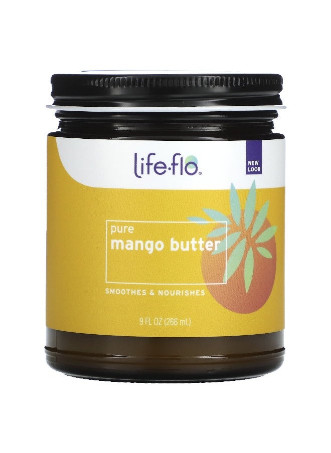 Life-flo Life-flo, Pure Mango Butter, 9 fl oz (266 ml)  - Image 1