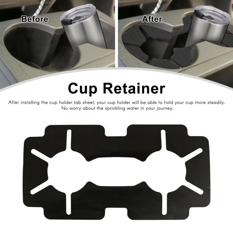 Front Console Cup Holder Tab Sheet Cup Retainer Replacement for Honda Pilot 09-15 Car Accessories - Image 3
