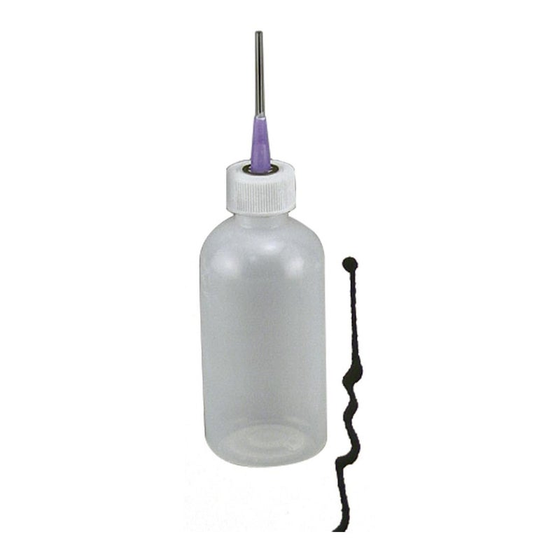 AMACO 11263K Underglaze and Mixed Media Applicator, 16 Gauge, 2 oz. Bottle, 1.5" Height, 1.5" Width, 5.8" Length, Polyethylene - Image 2