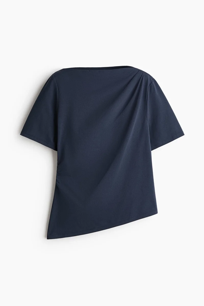 Draped asymmetric top