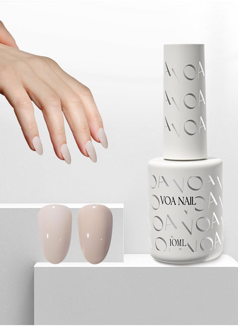 VOA - 3 in 1 One Step Gel Polish Soak Off UV LED without Base and Top Coat Long Lasting Safe Fast Cure Nail Art Manicure for Starter Salon DIY at Home 10ml - Image 1