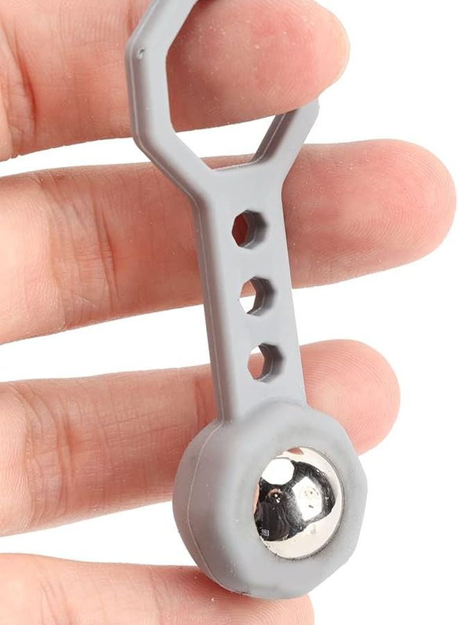 ماسح الحائط المغناطيسي للعثور على المسامير للكشف الدقيق عن المعادن باللون الرمادي - Image 4