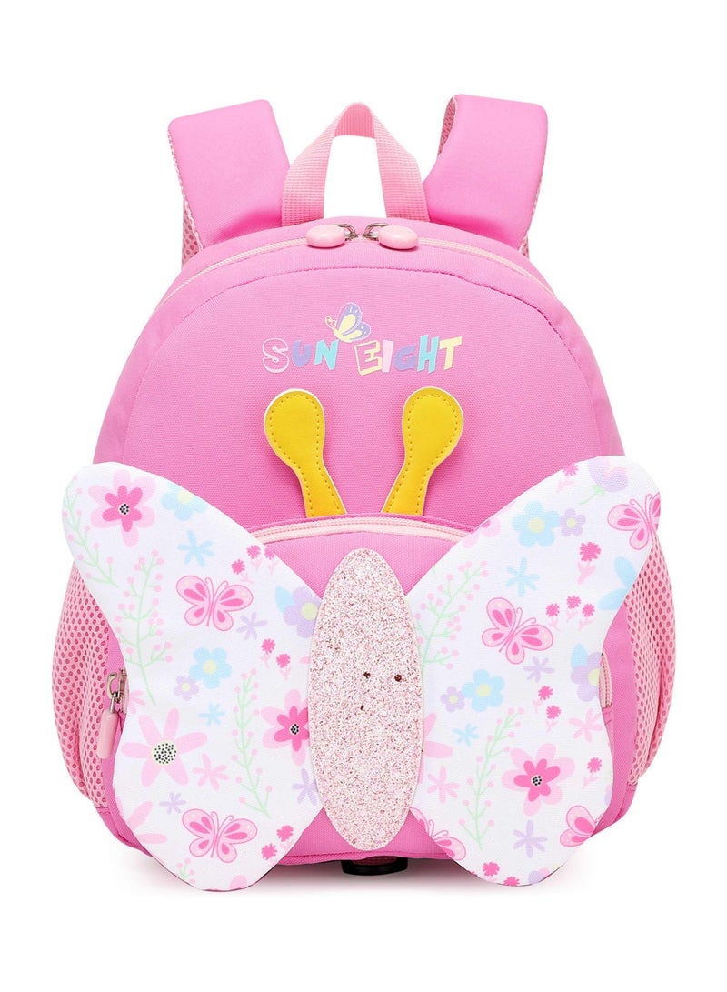 SUN EIGHT Toddler Backpack Preschool Bag for Boys Girls with Anti-Lost Leash, Cute Cartoon Kids Backpack for 2-6 Years Old, Lightweight Children’s Daycare School Bag, SE22065 - Image 4