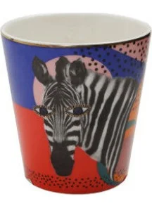 Porland Wild Life Zebra Glass 320 Cc