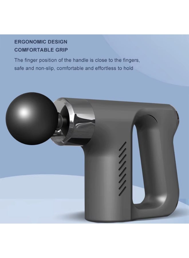 Portable Muscle Massage Gun - 5 Variable Speeds - For Muscle Pain Relief & Blood Circulation Stimulation - Image 3