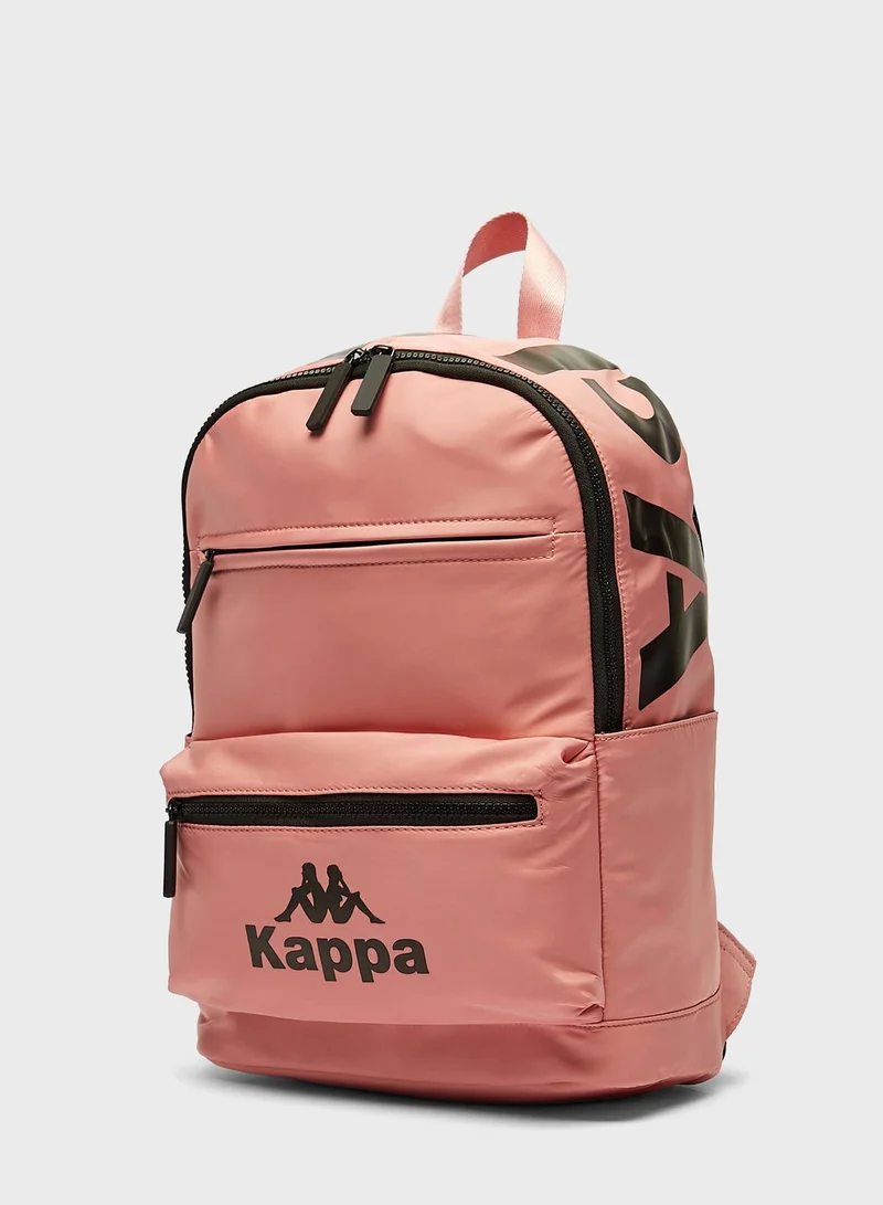 Kappa Logo Print Backpack