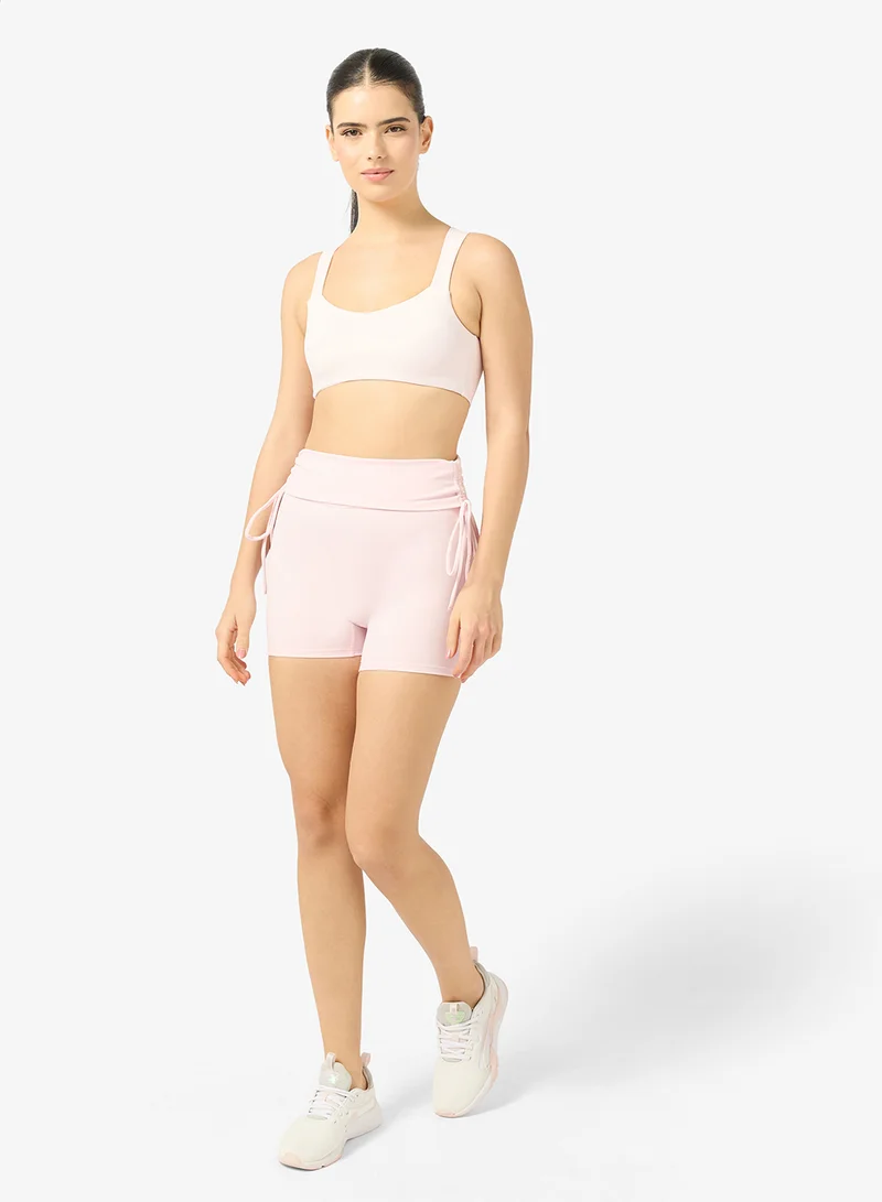 FRWD  Ruched Waist Seamless Shorts for Women | Best Price UAE