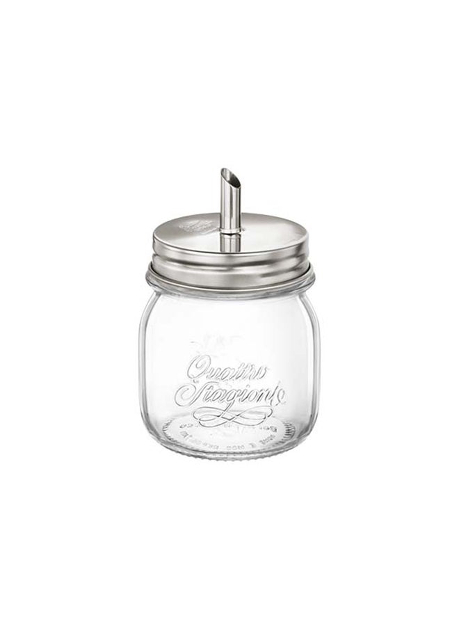 Bormioli Rocco - Bormioli Rocco Quattro Stag Jar 0.25 Ltr W/dispenser - Image 1
