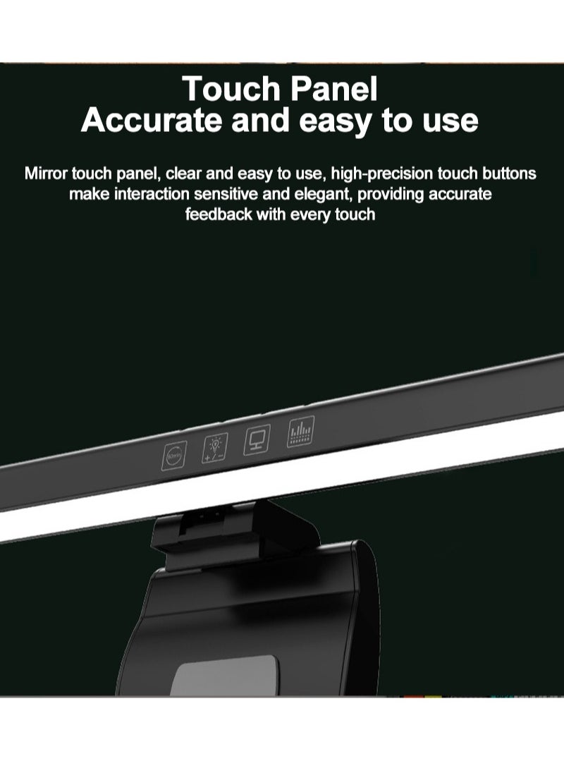 Sharpdo - Computer Monitor Light Bar with RGB Colorful Ambient Light,USB Powered Monitor Lamps for Office/Home/Gaming/Desk - Image 1