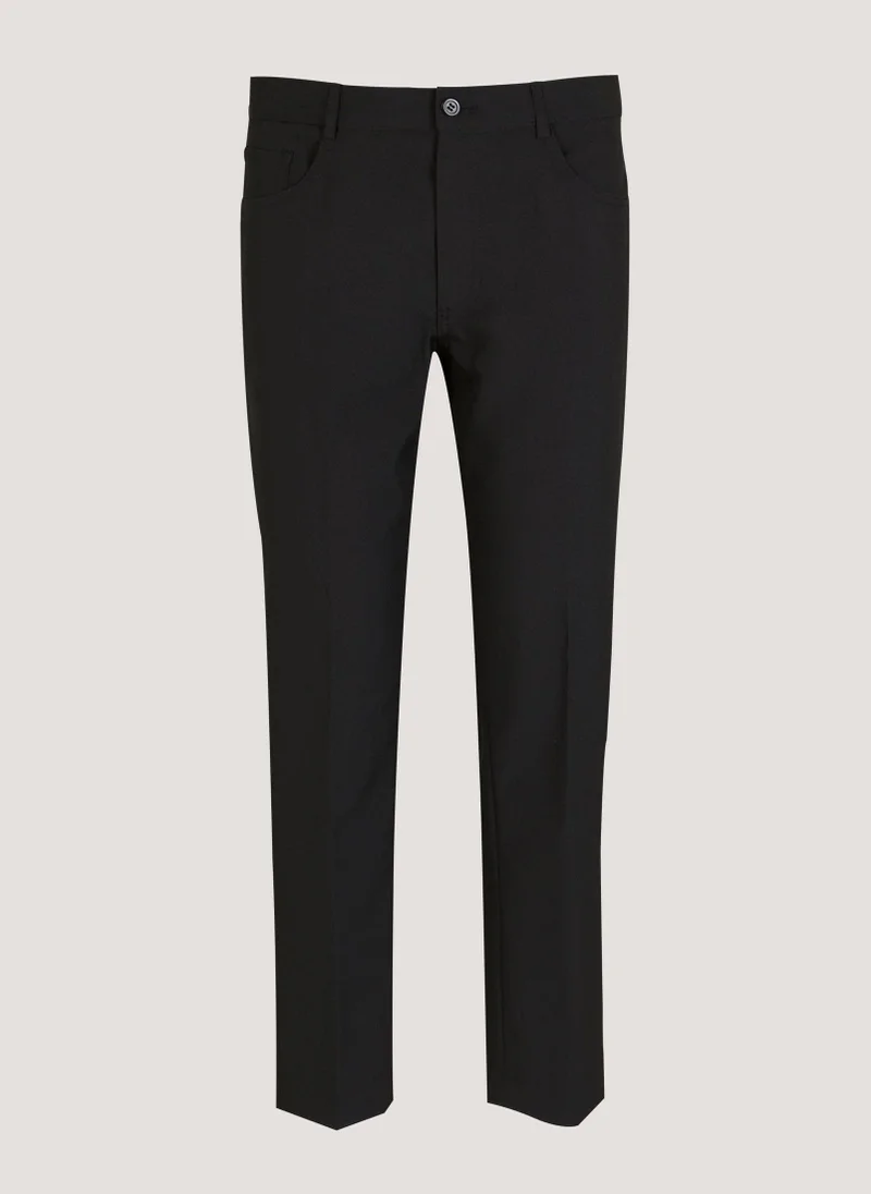 Matalan Taylor & Wright Black Slim Fit Formal Trousers