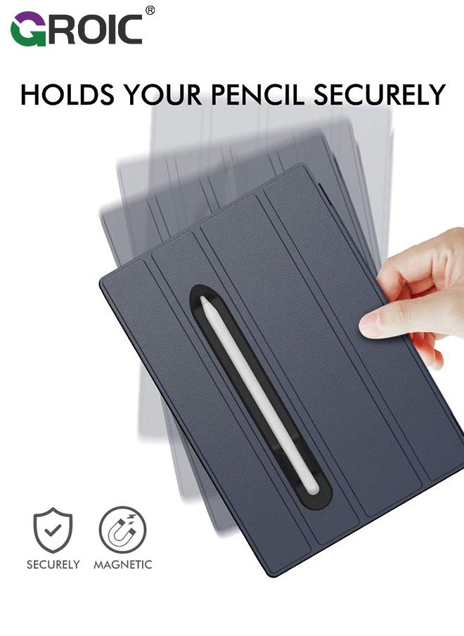GROIC Black Pencil Holder Compatible with Apple Pencil (1st & 2nd Generation) Sling Sleeve PU Leather Pouch Case Pocket Accessories Elastic Band Fit iPad 8th 7th Mini 5th/Notebook/Tablets  - Image 5