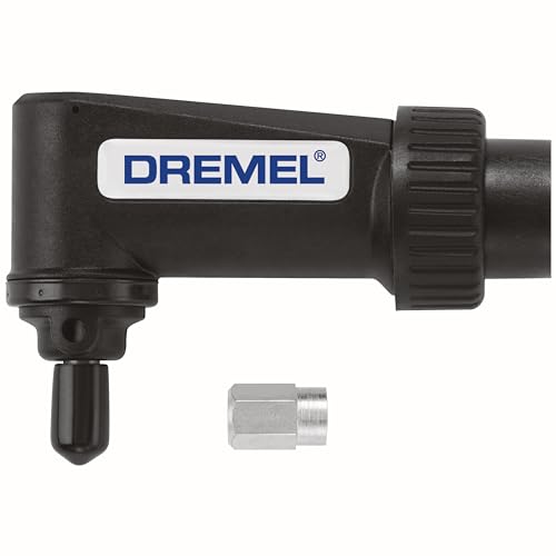 DREMEL ملحق الزاوية اليمنى Dremel 575 لأدوات الدوران، ملحق مثقاب الزاوية، مثالي للطحن، والثقب، والقطع - Image 1